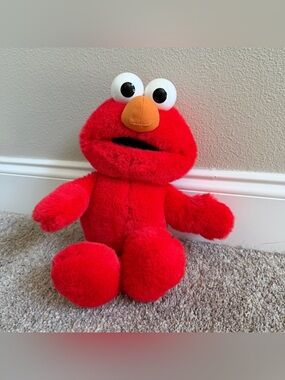 Vtg The Original Sesame Street Tickle Me Elmo TYCO 1997 Plush  WORKS